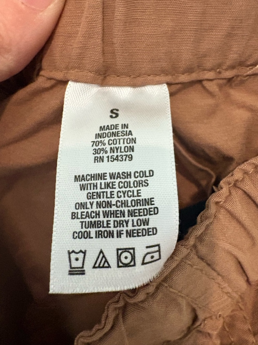 Aeropostale womens Cargo Drawstring Pants - Brown - Picture 6 of 7